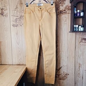 Old Navy Yellow Skinny High Rise Jeans